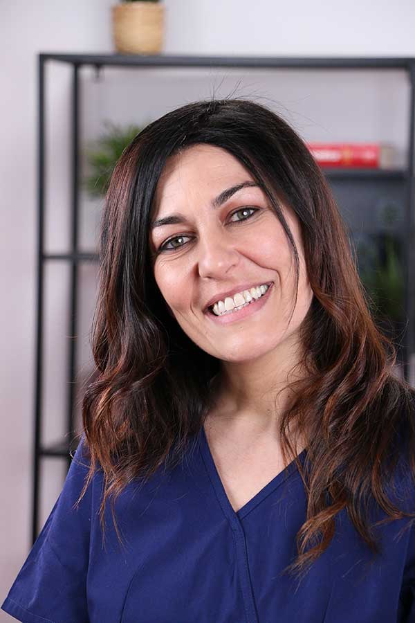 Primo piano di Chiara Piccioni, medico ortodontista